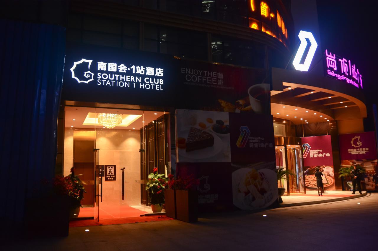 Southern-Club Station 1 Hotel-Free Canton Fair Shuttle Bus Exterior foto